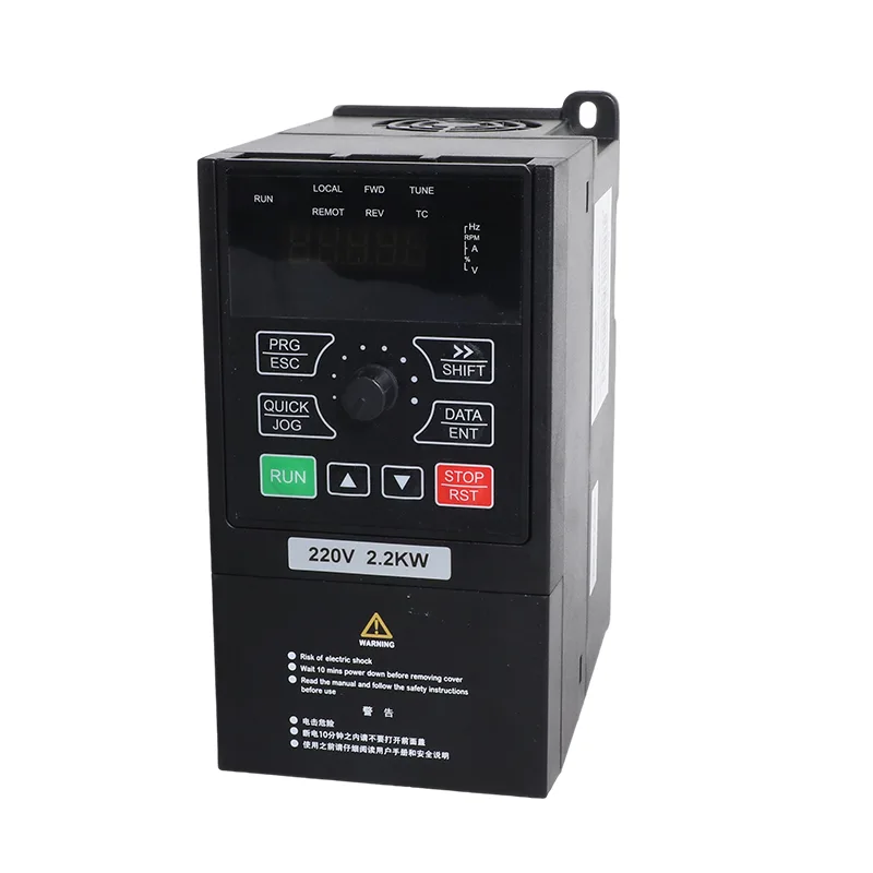 0.75-2.2kW 3 เฟส 380V ปั๊มพลังงานแสงอาทิตย์และอินเวอร์เตอร์อเนกประสงค์ VFD